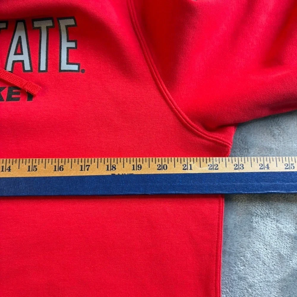 Nike Ohio State Field Hockey Hoodie‎ Men's Medium Red Pullover Sweatshirt OSU